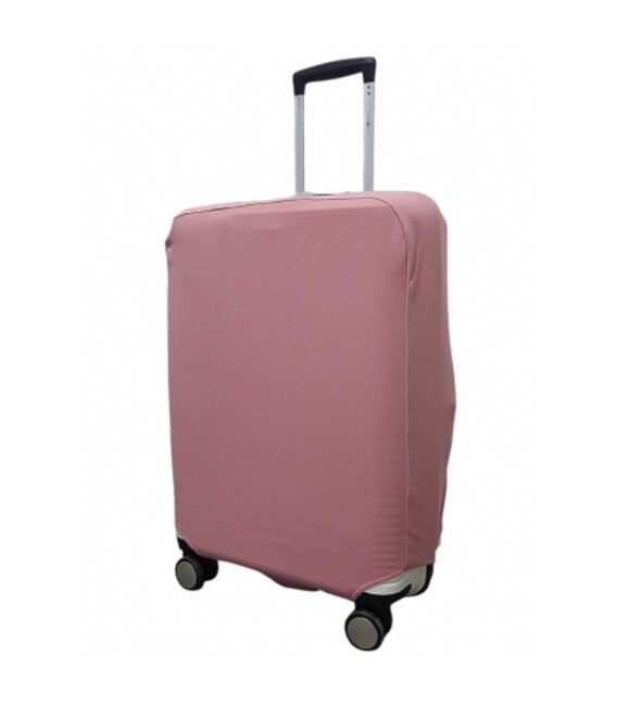 Чехол для чемодана 4828 цвет розовое золото размер большой L фото, картинка, изображение