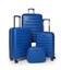 Набір Валіз Snowball 61303 3 в 1 + кейс синій - картинка, зображення, фото валізи
