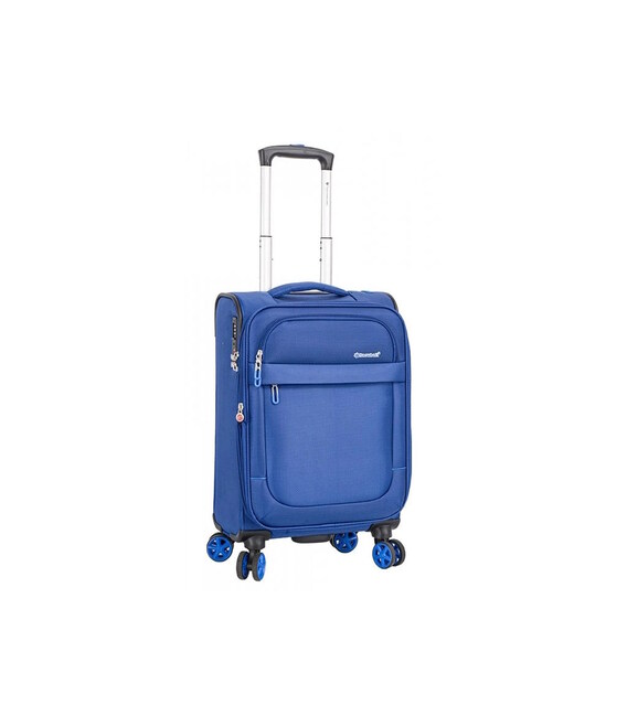 Чемодан Snowball 48203 маленький S синий фото, картинка, изображение