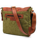 Сумка через плече розміру А4 з парусини та шкіри RBh-6601-3md TARWA фото, картинка, изображение