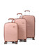 Набір валіз Airtex 293 Worldline рожеве золото - картинка, зображення, фото валізи