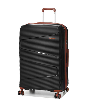 Чемодан Airtex 293 большой L Worldline черный фото, картинка, изображение