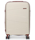 Чемодан Airtex 293 Maxi Worldline бежевый фото, картинка, изображение
