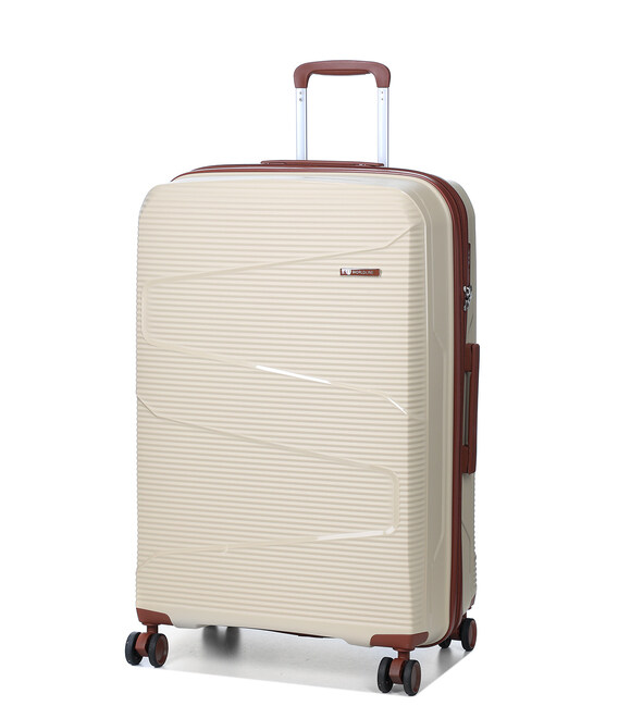 Чемодан Airtex 293 большой L Worldline бежевый фото, картинка, изображение