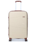 Чемодан Airtex 293 большой L Worldline бежевый фото, картинка, изображение