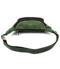 Бананка шкіряна, сумка напоясна зелена крейзі хорс TARWA RE-7218-3md картинка, зображення, фото