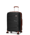 Чемодан Airtex 293 Midi Worldline черный фото, картинка, изображение