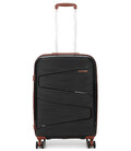 Чемодан Airtex 293 Midi Worldline черный фото, картинка, изображение
