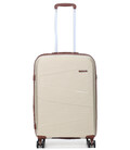Чемодан Airtex 293 Midi Worldline бежевый фото, картинка, изображение