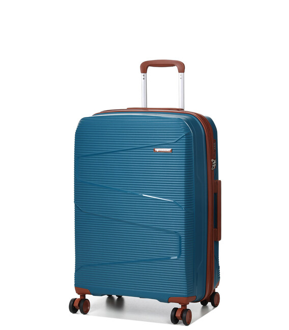 Чемодан Airtex 293 Midi Worldline синий фото, картинка, изображение