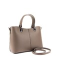 Шкіряна жіноча сумка середніх розмірів в кольорі тауп Firenze Italy F-IT-7627T картинка, зображення, фото