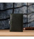 Оригинальная обложка на документы унисекс из натуральной кожи ST Leather 23119 Зеленый фото, картинка, изображение