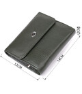 Женский кошелек среднего размера из натуральной кожи ST Leather 23074 Зеленый фото, картинка, изображение