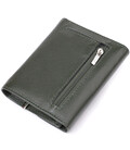 Стильный кошелек среднего размера из натуральной кожи ST Leather 23075 Зеленый фото, картинка, изображение