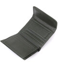 Стильный кошелек среднего размера из натуральной кожи ST Leather 23075 Зеленый фото, картинка, изображение