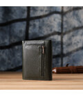 Стильный кошелек среднего размера из натуральной кожи ST Leather 23075 Зеленый фото, картинка, изображение