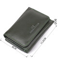 Маленький кошелек удобного формата из натуральной кожи ST Leather 23076 Зеленый фото, картинка, изображение