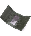 Маленький кошелек удобного формата из натуральной кожи ST Leather 23076 Зеленый фото, картинка, изображение