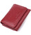 Компактный кошелек удобного формата из натуральной кожи ST Leather 23077 Бордовый фото, картинка, изображение