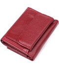 Миниатюрный женский кошелек из натуральной кожи ST Leather 23082 Бордовый фото, картинка, изображение