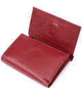 Миниатюрный женский кошелек из натуральной кожи ST Leather 23082 Бордовый фото, картинка, изображение