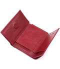 Миниатюрный женский кошелек из натуральной кожи ST Leather 23082 Бордовый фото, картинка, изображение