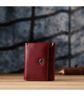 Мініатюрний жіночий гаманець із натуральної шкіри ST Leather 23082 Бордовий картинка, зображення, фото