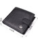 Класичний чоловічий гаманець горизонтального формату із натуральної шкіри ST Leather 23094 Чорний картинка, зображення, фото