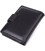 Компактный мужской бумажник вертикального формата из натуральной кожи ST Leather 23095 Черный фото, картинка, изображение