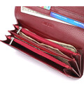 Практичный кошелек для женщин из натуральной кожи ST Leather 23098 Бордовый фото, картинка, изображение
