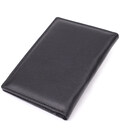 Стильная обложка на паспорт универсального формата из натуральной кожи ST Leather 23078 Черный фото, картинка, изображение