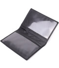 Стильная обложка на паспорт универсального формата из натуральной кожи ST Leather 23078 Черный фото, картинка, изображение
