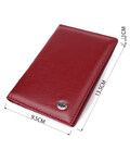 Красивая обложка на паспорт универсального формата из натуральной кожи ST Leather 23079 Бордовый фото, картинка, изображение