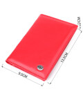 Яскрава обкладинка на паспорт універсального формату із натуральної шкіри ST Leather 23080 Червоний картинка, зображення, фото