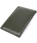 Практичная обложка на паспорт универсального формата из натуральной кожи ST Leather 23081 Зеленый фото, картинка, изображение