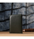 Практичная обложка на паспорт универсального формата из натуральной кожи ST Leather 23081 Зеленый фото, картинка, изображение