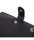 Вместительная обложка на документы унисекс из натуральной кожи ST Leather 23116 Черный фото, картинка, изображение