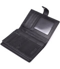 Вместительная обложка на документы унисекс из натуральной кожи ST Leather 23116 Черный фото, картинка, изображение