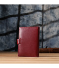 Стильна обкладинка на документи для жінок з натуральної шкіри ST Leather 23117 Бордовий картинка, зображення, фото