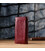 Элегантный кошелек у два сложения из натуральной кожи ST Leather 23065 Бордовый фото, картинка, изображение