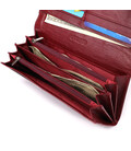 Женский кошелек с карманом для телефона из натуральной кожи ST Leather 23069 Бордовый фото, картинка, изображение