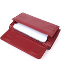 Женский кошелек с карманом для телефона из натуральной кожи ST Leather 23069 Бордовый фото, картинка, изображение