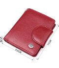Женский кошелек вертикального формата из натуральной кожи ST Leather 23071 Бордовый фото, картинка, изображение