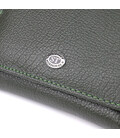 Жіночий гаманець компактного розміру з натуральної шкіри ST Leather 23072 Зелений картинка, зображення, фото