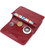 Компактний жіночий гаманець із натуральної шкіри ST Leather 23073 Бордовий картинка, зображення, фото