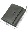 Женский миниатюрный кошелек из натуральной кожи ST Leather 23083 Зеленый фото, картинка, изображение