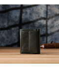 Женский миниатюрный кошелек из натуральной кожи ST Leather 23083 Зеленый фото, картинка, изображение