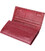 Практичный вертикальный кошелек из натуральной кожи ST Leather 23085 Бордовый фото, картинка, изображение