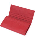 Яркий вертикальный кошелек из натуральной кожи ST Leather 23087 Красный фото, картинка, изображение