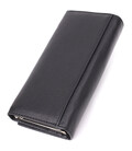 Солидный женский кошелек из натуральной кожи ST Leather 23088 Черный фото, картинка, изображение